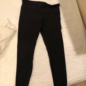 Long LuLuLemon Workout Leggings